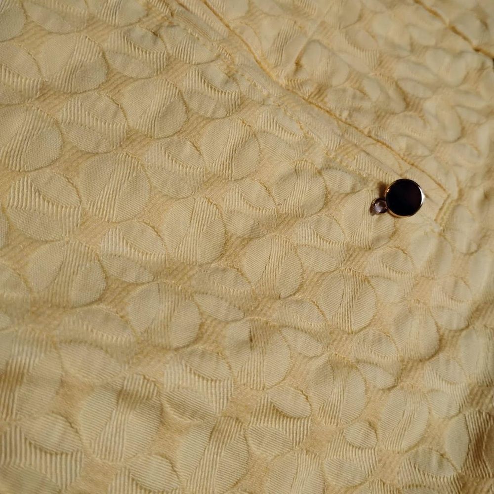Crown & Ivy Yellow Textured Shorts - Picture 4 of 5